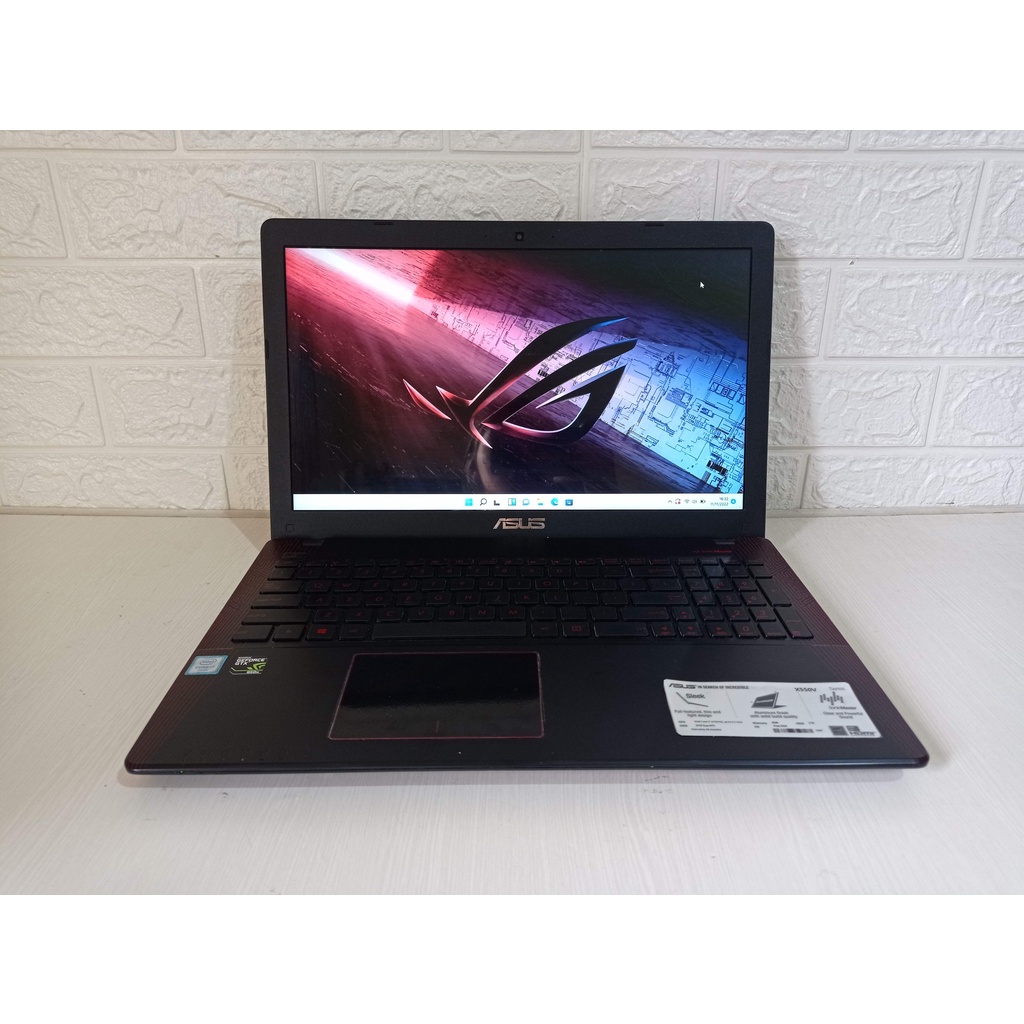 Asus Baby ROG X550VX Core i7-6700HQ HDD 1TB VGA Nvidia GTX 950 Laptop Gaming Second Bekas Murah gtx9