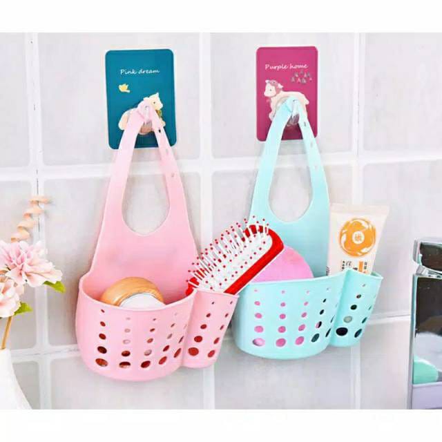 [ JB99 ] Keranjang Wastafel Gantung Rak Keranjang Gantung