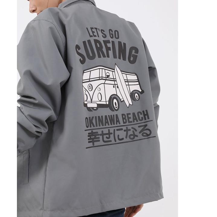 FLASH SALE Berrybenka Street - Outer Jaket Wanita Coach Okinawa Beach ☆ 851