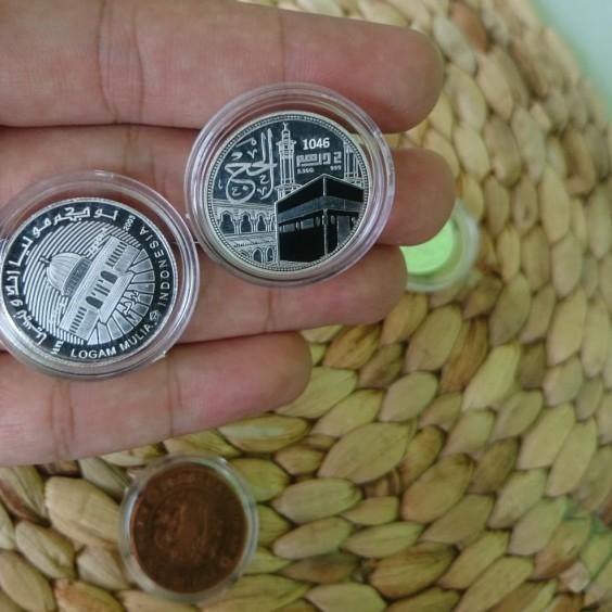 Kapsul Koin 27mm Coin Capsule Holder 2 Dirham Dirhamayn Dinar 3 Fulus - 100 pcs