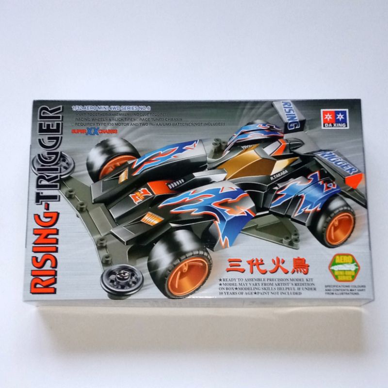Tamiya Mini 4WD Merk Daxing Rising Trigger