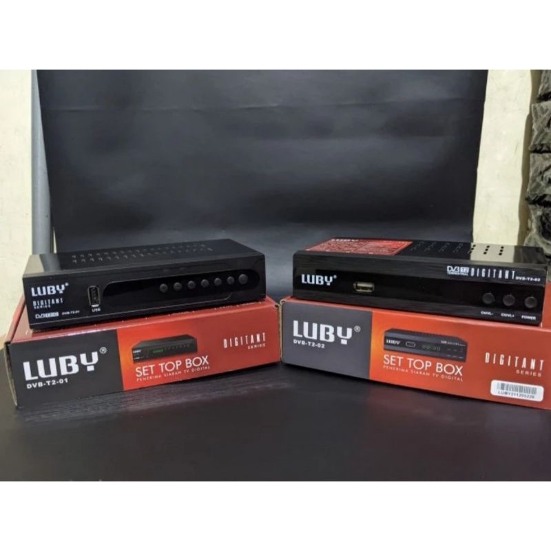Luby Set Top Box DVBT2/C Receiver TV STB Digital DVB T2-02