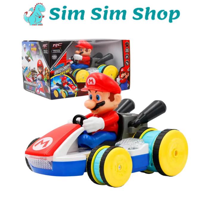 Mainan Mobil Remote Control / RC Mario Kart 8 Deluxe Car Toy
