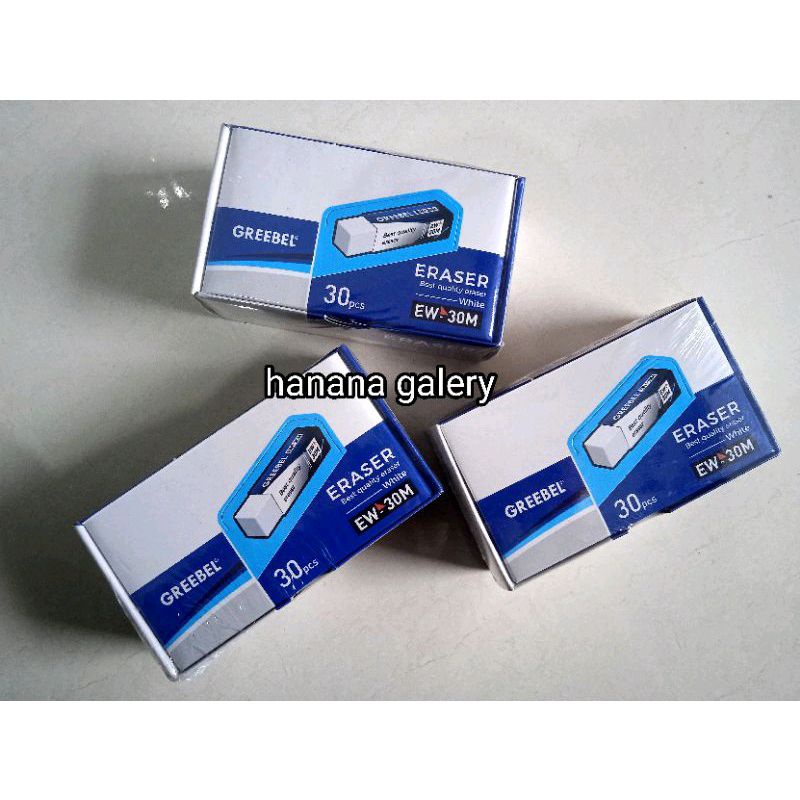 

RK ( 1 pack isi 30 pcs ) Penghapus GREEBEL BESAR / stip GREEBEL