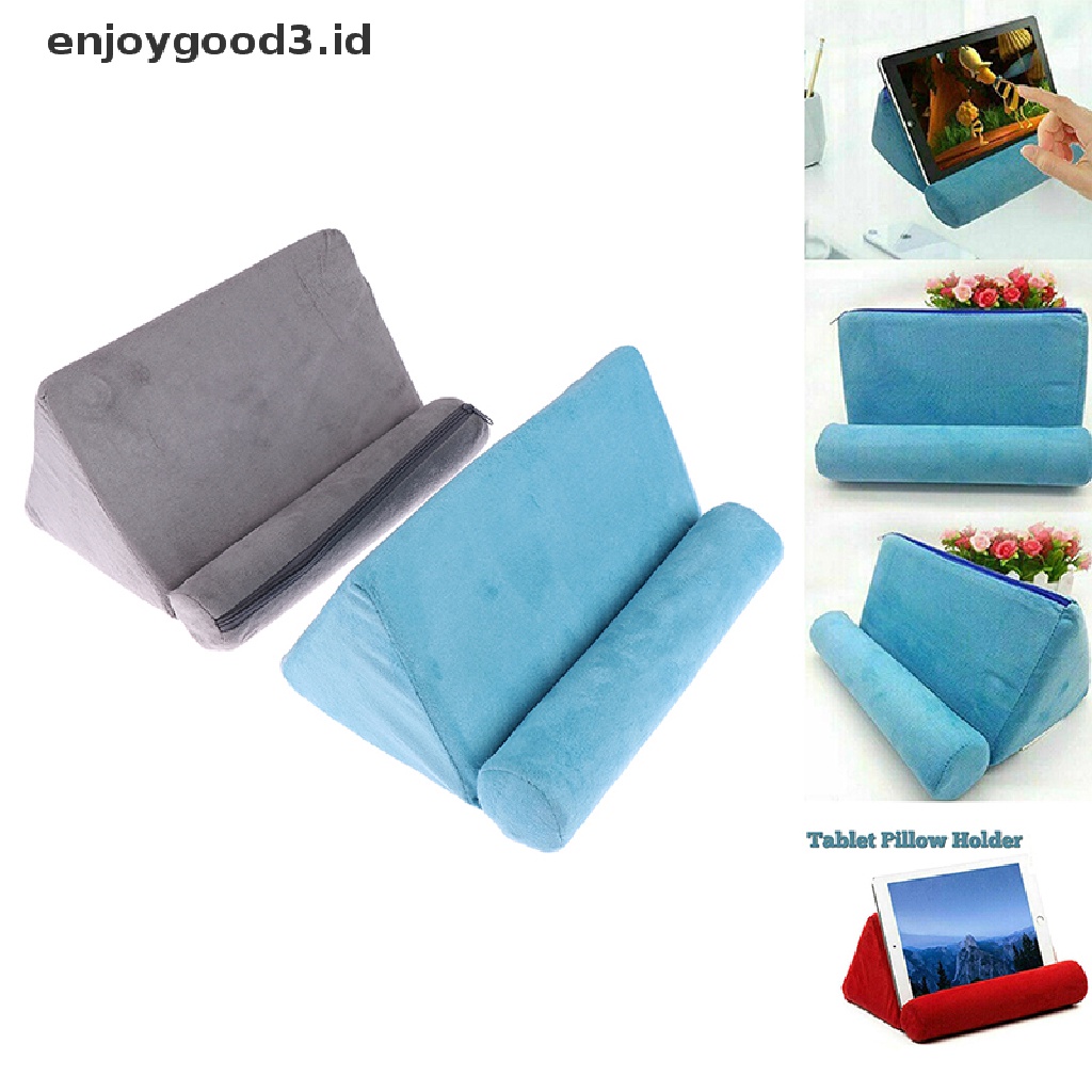 1pc Bantal Stand Holder Tablet / Buku Bahan Busa Untuk Membaca