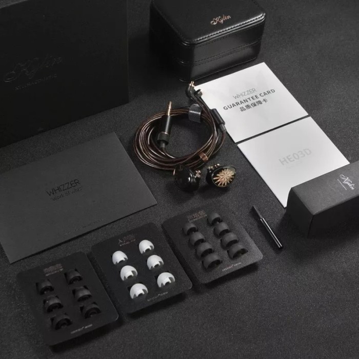 Whizzer Kylin HE03D DLC Dynamic In Ear Monitor Earphone IEMs