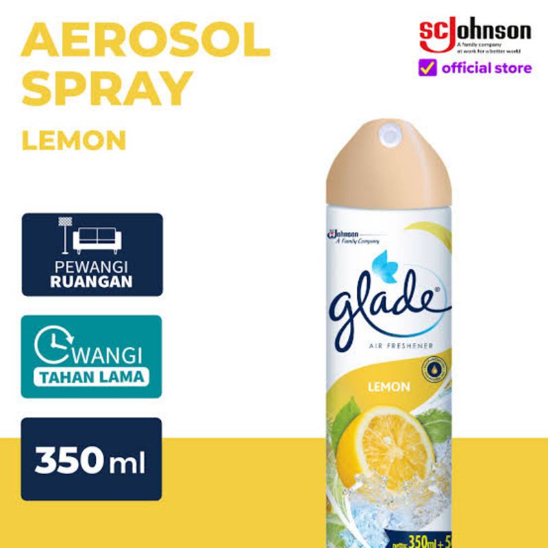 glade semprot spray pengharum ruangan 350ml