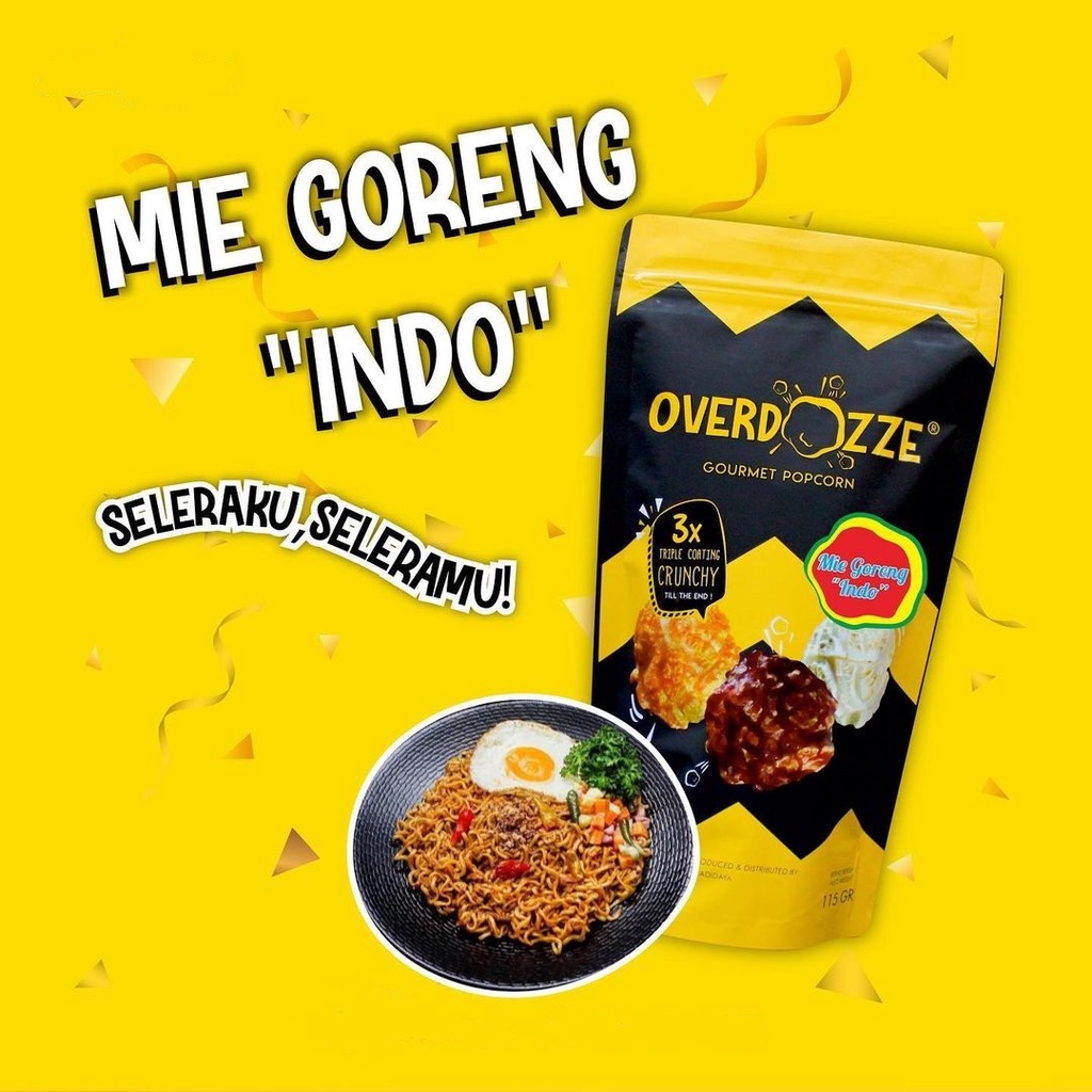 

Overdozze Popcorn Mie Goreng "Indo" Gourmet Snack
