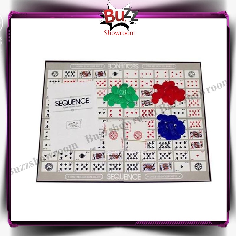 Sequence Board Game Playing An Exciting Card Games of Strategy