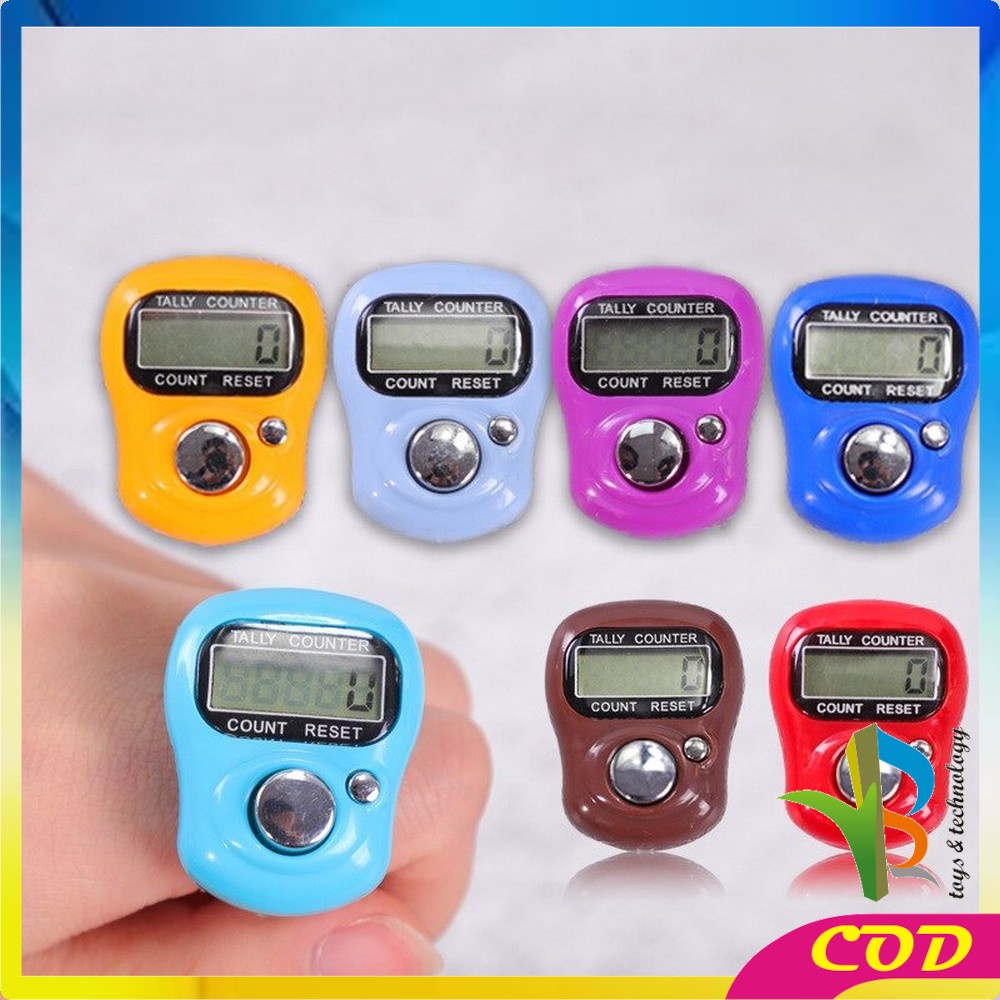 RB-C205 Tasbih Digital Mini Tally Counter Alat Hitung Tasbeh Digital / Finger Counter Import Murah