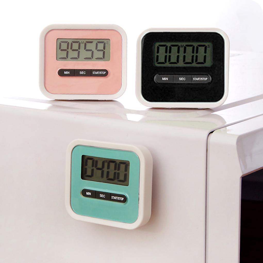 Jam Alarm Timer Dapur Multifungsi Dengan LCD Home Cooking Praktis