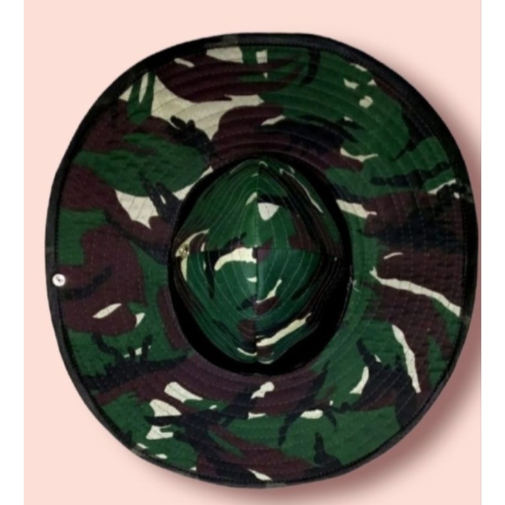 Topi Koboy topi petani besar daun lebarr