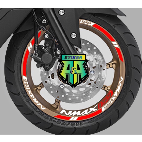 AA STIKER VELG NMAX 155 VELG GOLD | LIST STIKER VELG NMAX 155