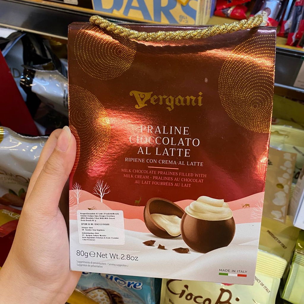 

Vergani Praline Chioccolato Latte E Bianco Coklat