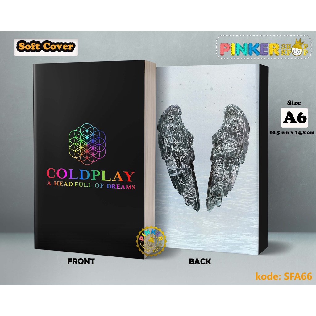 

(SFA66) Pocket Note Musik Coldplay Softcover