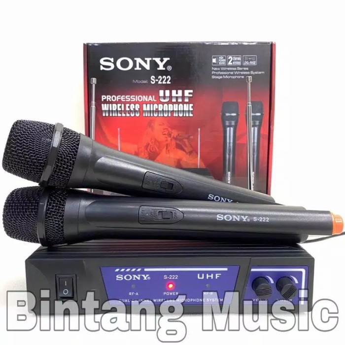 MIC SONY WR 286 / MICROPHONE WIRELESS SONY WR-286 / MIC SONY WR286 ORIGINAL