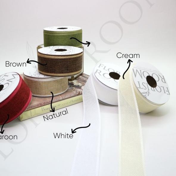 

Pita 15108638 ±3.8cm x 10 Yard - Ribbon - Goni - White