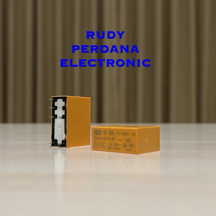 RELAY 8P 8 PIN KAKI BESAR 12V 12 VOLT 5A 5 AMPERE HKE HRW1H-S-DC12V