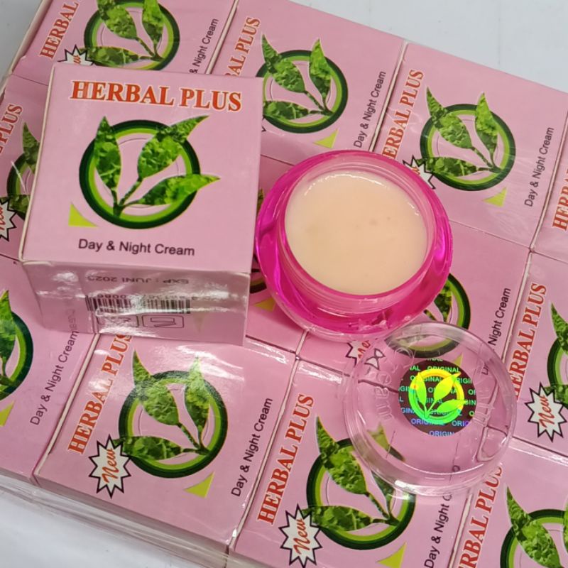 Cream Herbal Plus Holo Daun - 6 pcs