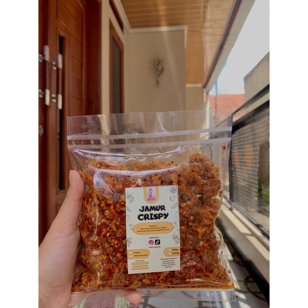 

KERIPIK JAMUR CRISPY 250GR KRIUK CIKRUH ORIGINAL & PEDAS GURIH JAJANAN CEMILAN KERUPUK KRISPI RENYAH