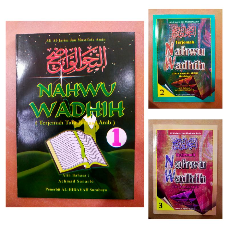 Jual Buku Kitab Kuning : Terjemah Nahwu Wadhih Jilid 1 - 3 | Ali Al ...