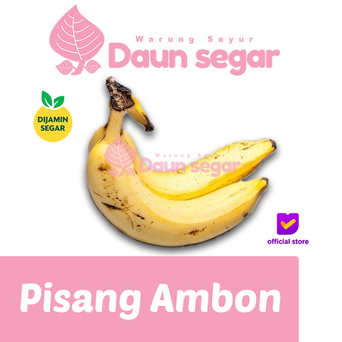 Pisang Ambon Segar Fresh Pisang Ambon Kuning Super