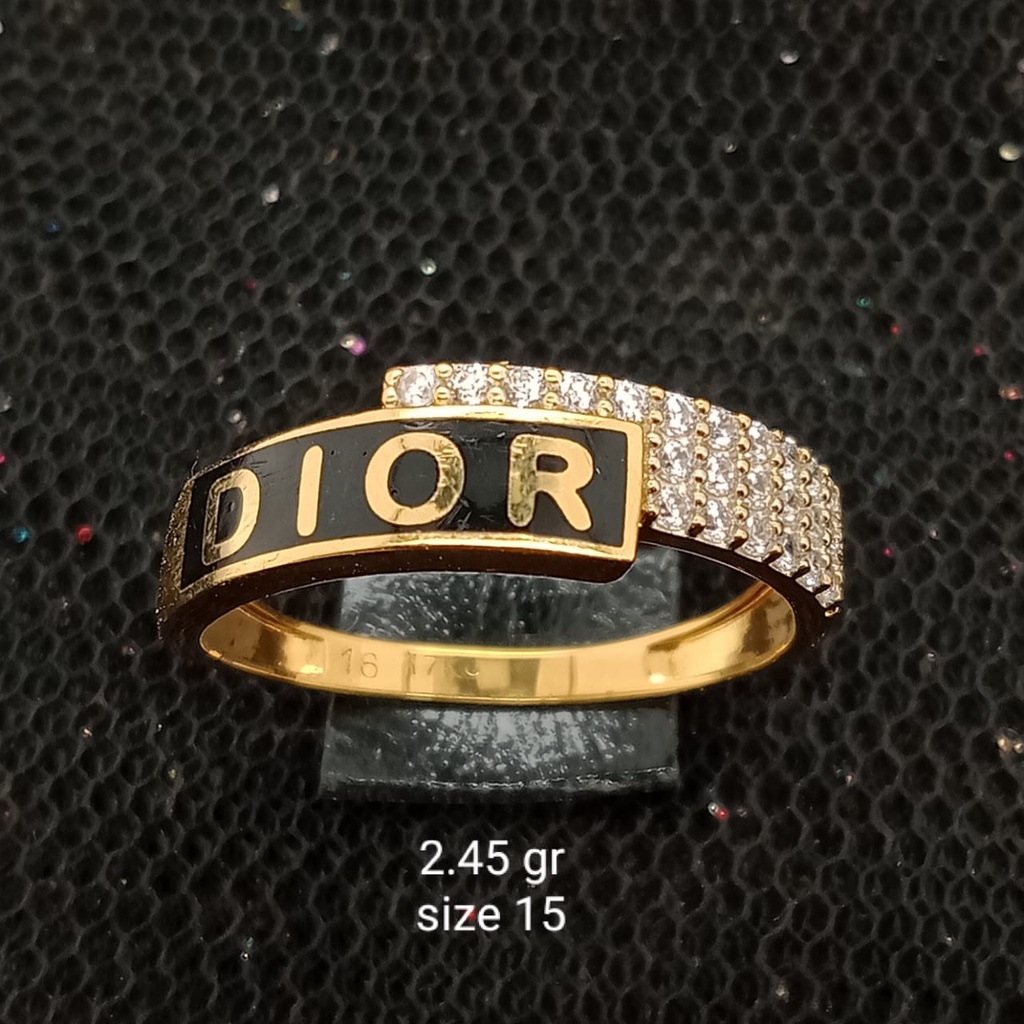 Cincin emas 17k - 2.45 gr kadar 750 - 3854