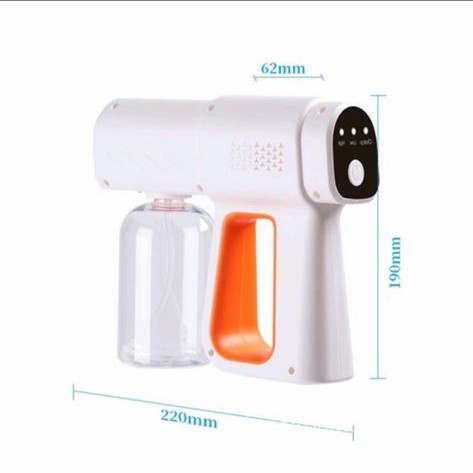 Mesin Spray Disinfectant Portable Fogging Gun Wireless Nano Spray