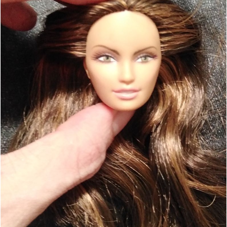 barbie chocolate obsession/barbie lara/barbie lara face/barbie kolektor/kepala barbie/kepala barbie 
