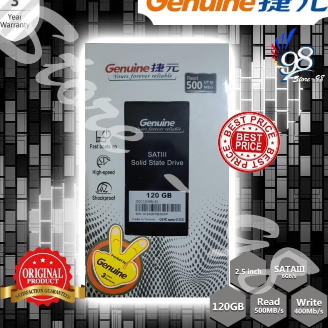 Genuine SSD 120GB Sata 3 - SSD 3D Nand 120 GB 2.5"