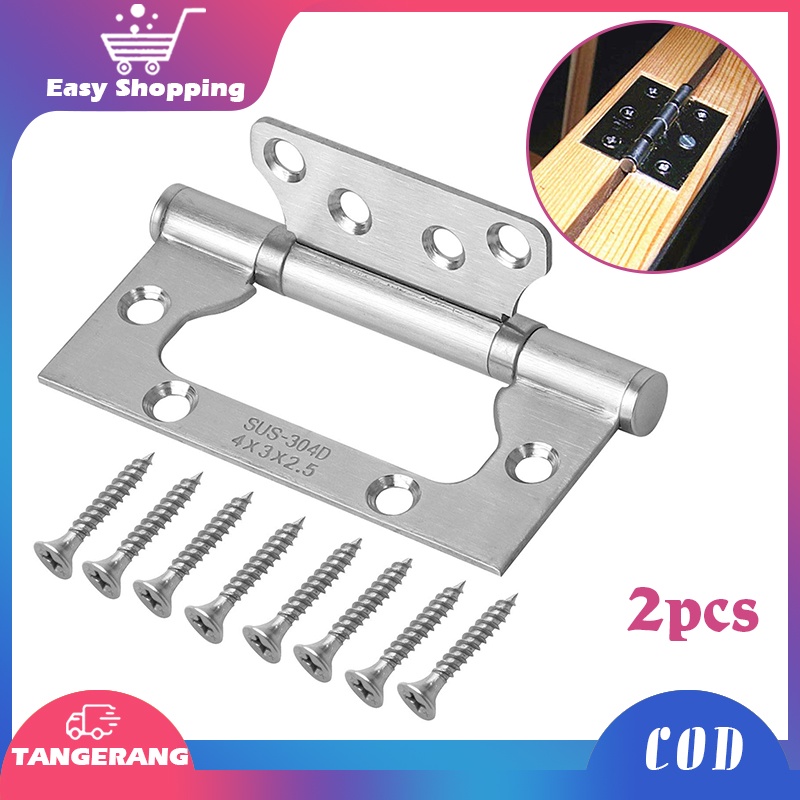 Engsel Pintu 4 Inch Stainless Engsel Jendela Kupu-Kupu
