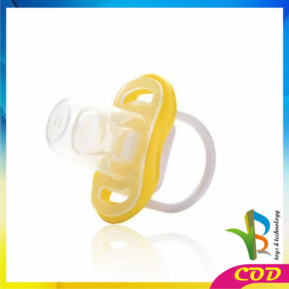 RB-C46 Empeng Bayi | Dot Bayi Bulat / Datar | Baby Pacifier / Soother | Kompeng Bayi Food Grade