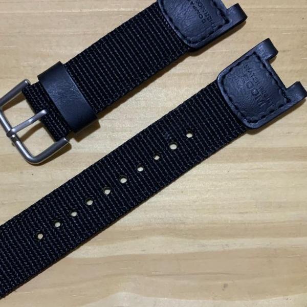 Tali Jam Tangan Casio OutGear - Tali Jam Kanvas Casio SGW-100 Black - Hijau