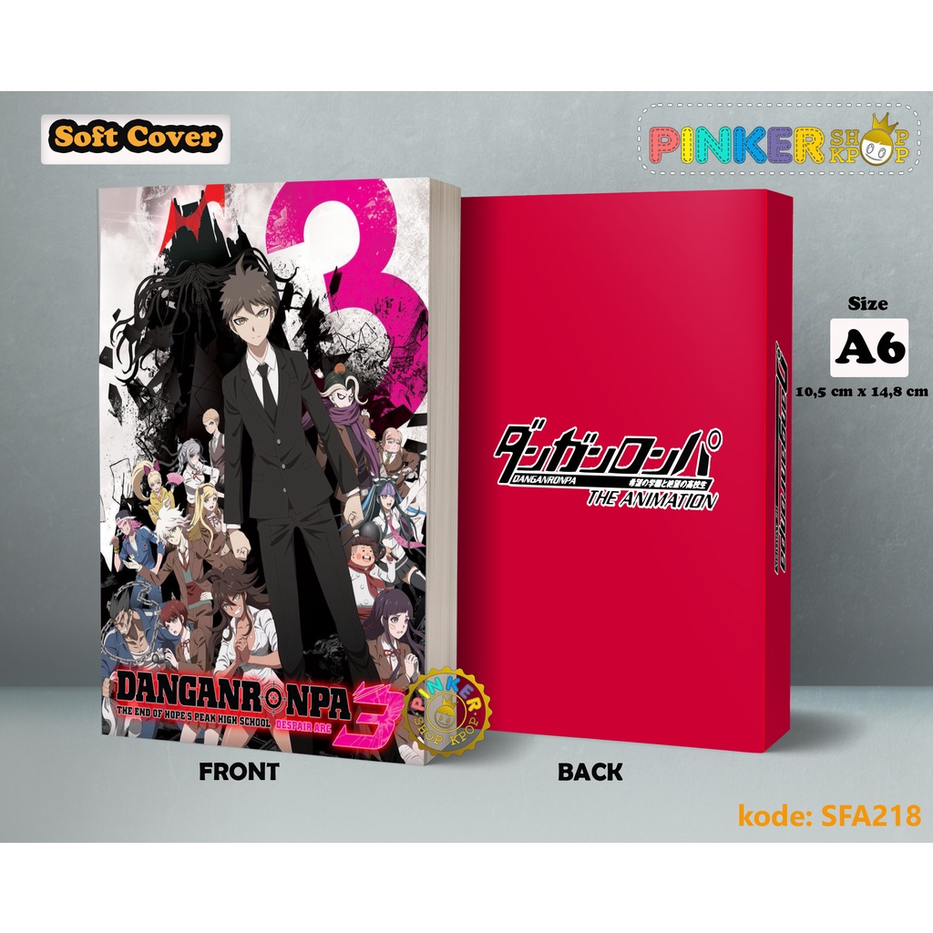 

(SFA218) Pocket Note Anime Danganronpa The Animation 2 Softcover