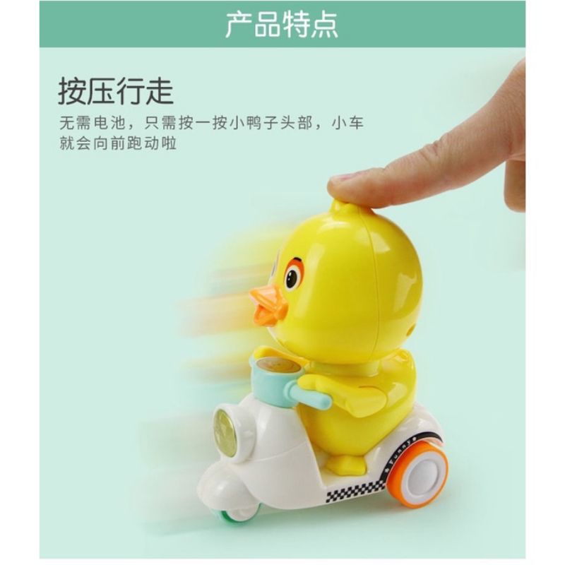 Mainan Anak Bayi Tekan Kepala Non Baterai Mainan Ayam Vespa Mainan Anak Ayam Vespa Mainan Lucu