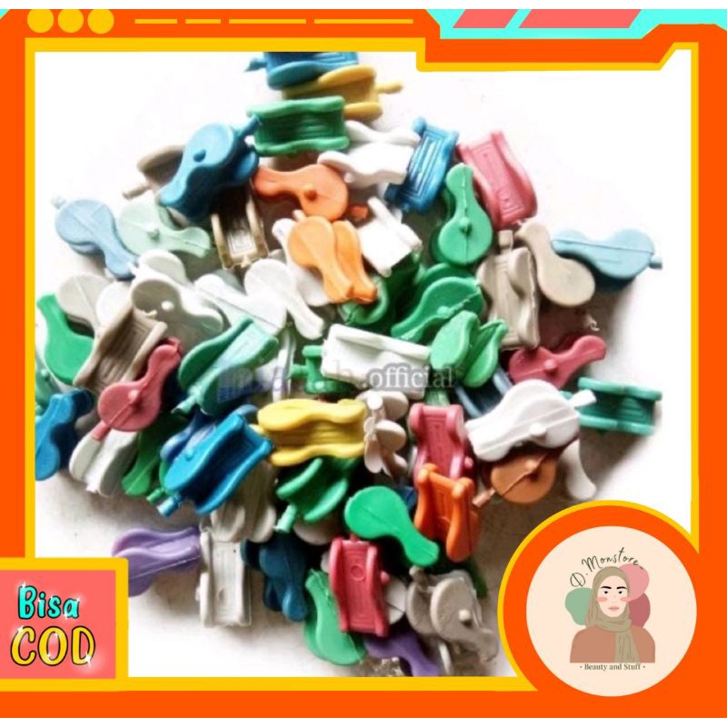 Biji Bekel Plastik dapat 6 Biji || Mainan Bekel Plastik