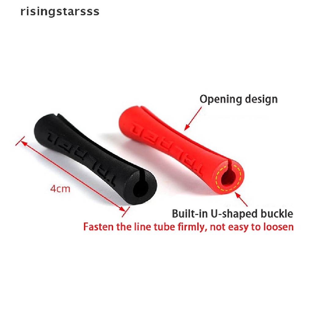 Rsid Span-new 3 /6pcs Pelindung Kabel Sepeda Bike Frame Anti-Gesek Bersepeda Bungkus Penjaga Tabung Jelly