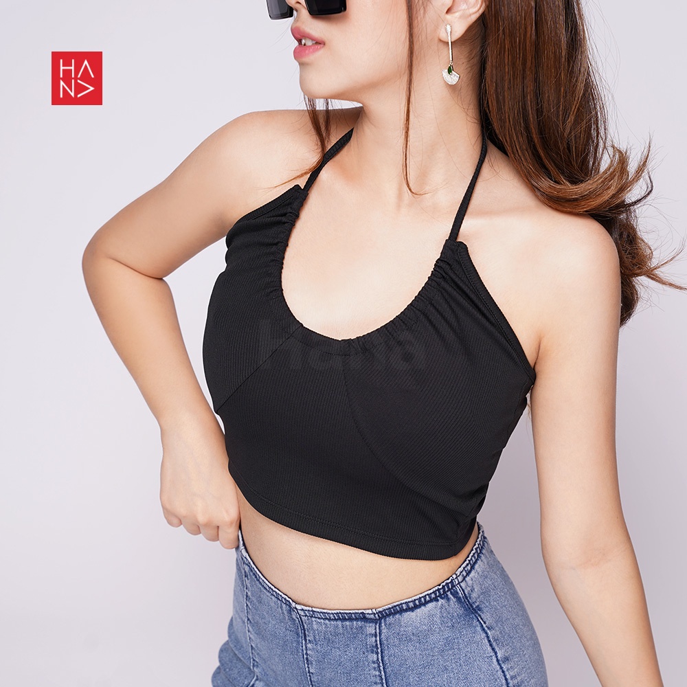 HanaFashion JKT - Sylvia Halter Tank Top Wanita - TT063