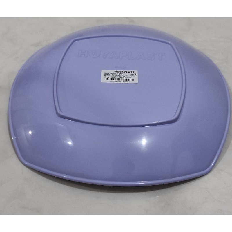 HOYAPLAST/PLASTIK/PIRING MAKAN SEGI UNGU