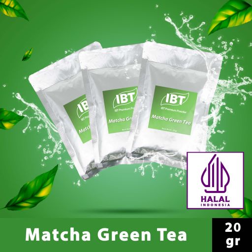 

Bahan Minuman Bubuk Matcha Green Tea IBT All-Purpose Powder Sachet
