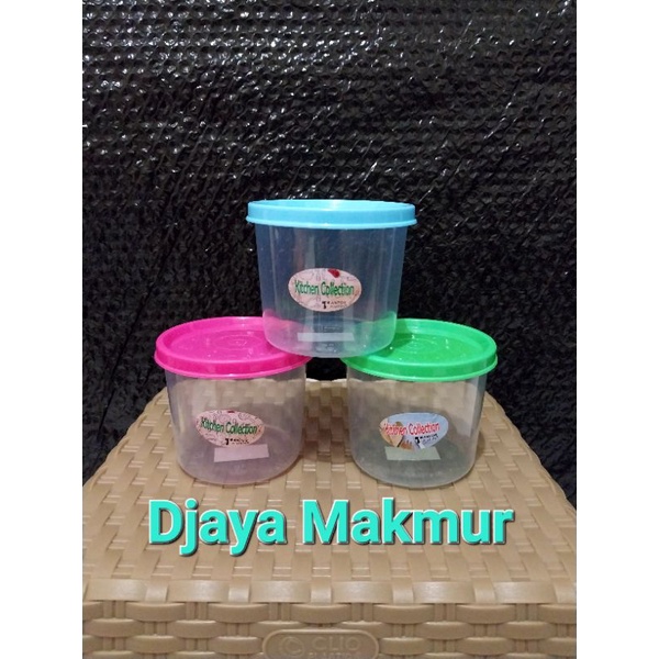 Toples Kecil 275ml Bulat Plastik Toples Sealware Mini Miami 5087