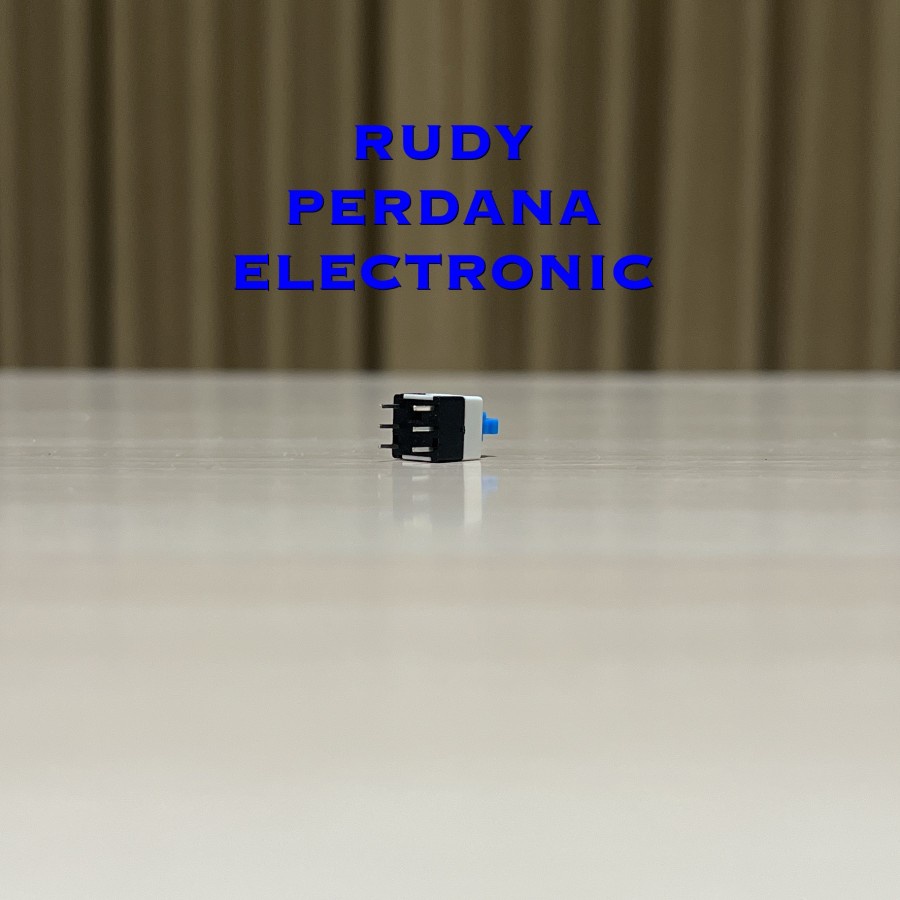 SWITCH PUSH BUTTON SAKLAR ON 6 PIN KOTAK MINI 8MM 8X8 MM PB-22E08