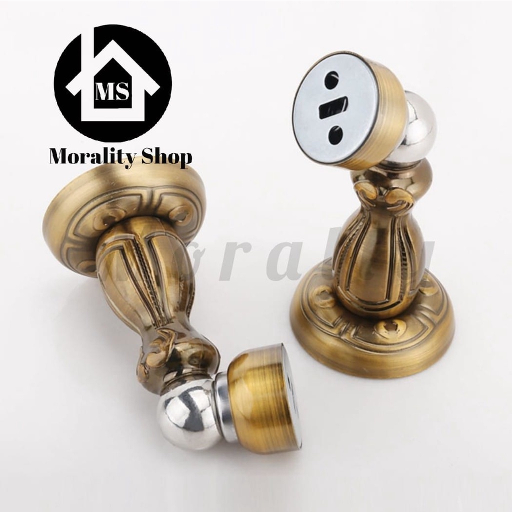 Door Stop Magnet Stainless Antik Murah DoorStop Penahan Pintu Pengganjal Pintu 686G Door Stopper