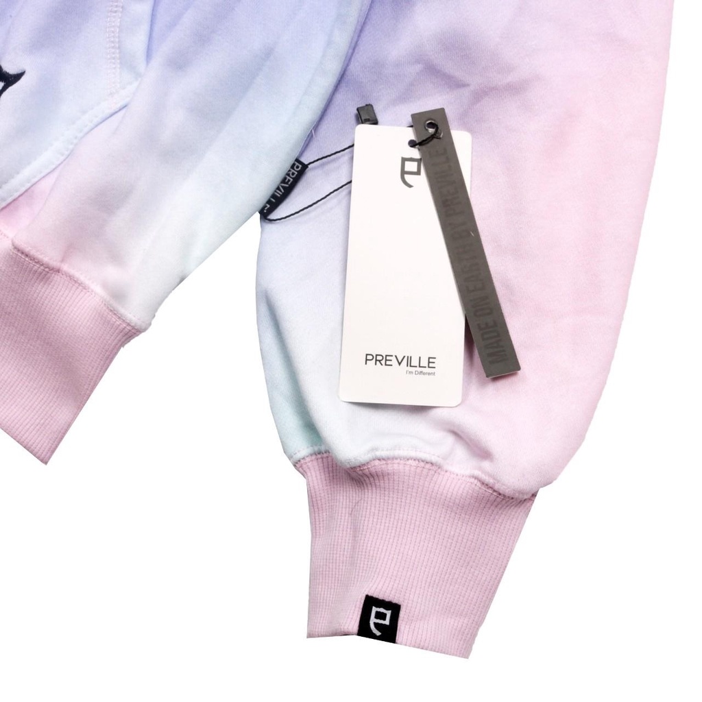 JAKET HOODIE PRIA WANITA PREVILLE RAINBOW SUBSCRIPT / JAKET HOODIE PRIA WANITA DISTRO MOTIF FULLTAG PREMIUM / HOODIE PRIA MURAH BANDUNG