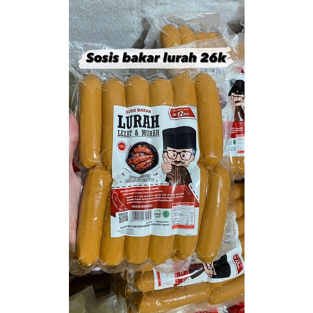 

Sosis Bakar Lurah 500gr