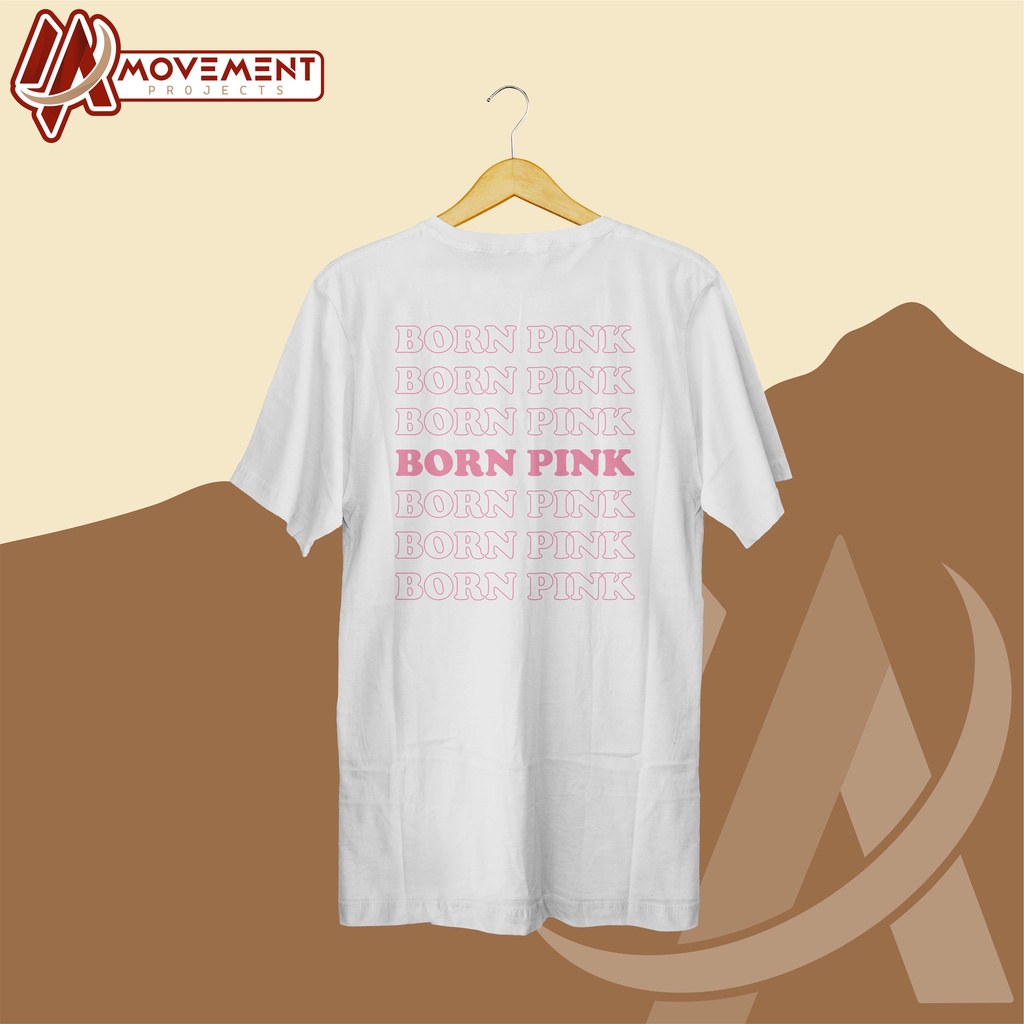 [PREMIUM] KAOS &quot;BORN PINK&quot; VER. 1 BLACKPINK WORLD TOUR