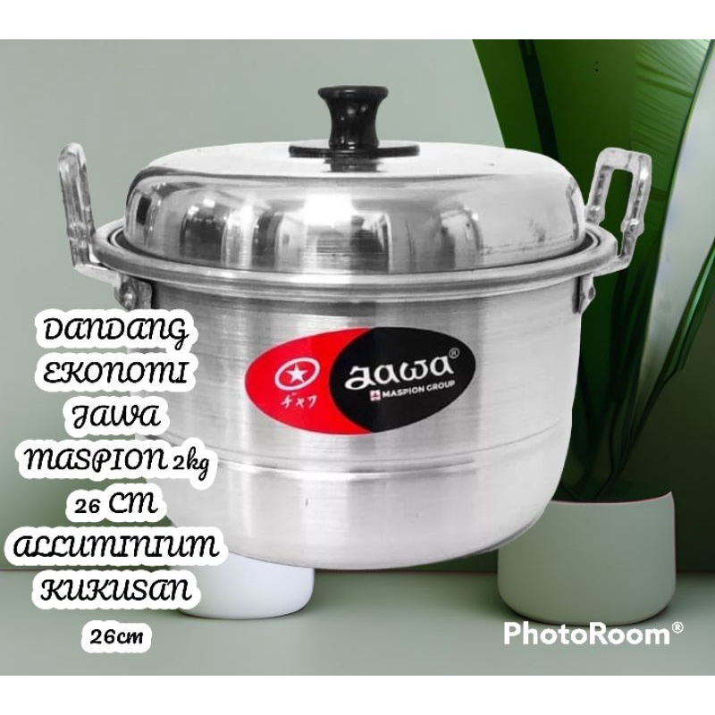 paling laris dandang kukusan no26cm/ DANDANG EKONOMI JAWA MASPION 2kg 26 CM ALLUMINIUM KUKUSAN 26cm