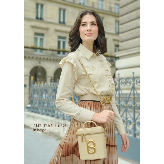 ALVA VANITY dan ANNA VANITY BAG BUTTONSCARVES