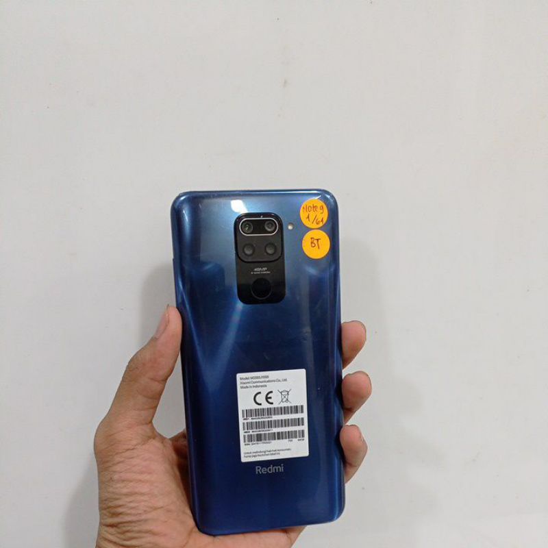 Redmi note 9 ram 4/64 bt