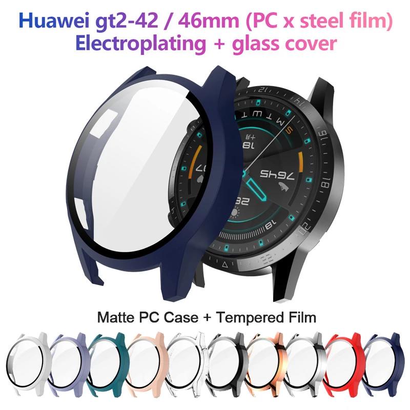 Pelindung Layar tempered glass ultra Tipis 42mm 46mm Untuk Huawei GT2 Pro ECG Porsche GT2e